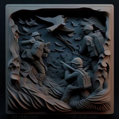 3D модель Игра Туман войны (STL)